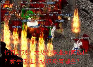 ������Ϸʮ������ְҵ���ѡ�����ֿ���������������Щ��