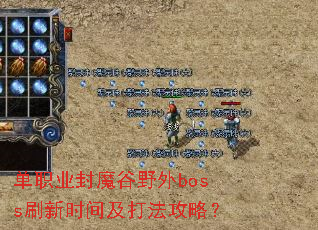 ��ְҵ��ħ��Ұ��bossˢ��ʱ�估�򷨹��ԣ�