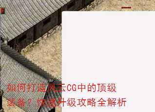��δ������CG�еĶ���װ����������������ȫ����